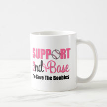 Breast Cancer Support 2nd Base Coffee Mug
