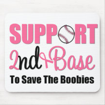 Breast Cancer Support 2nd Base Mousepad
