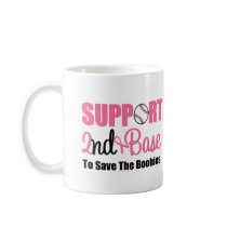 Breast Cancer Support 2nd Base Coffee Mug
