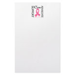 Breast Cancer Support Advocate Cure Stationery