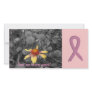 Breast Cancer Support Customizable Photo Card