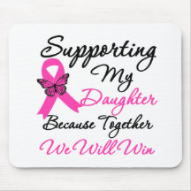Breast Cancer Support (Daughter) Mouse Pad