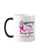 Breast Cancer Support (Daughter) Coffee Mugs