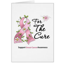 Breast Cancer Support For The Cure Greeting Card