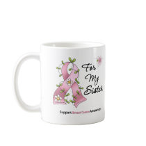 Breast Cancer Support Sister Mug