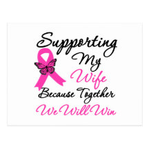 Breast Cancer Support (Wife) Post Card