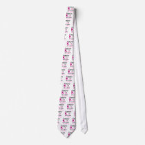 Breast Cancer Support (Wife) Custom Tie