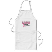 BREAST CANCER SURVIVOR 5 Years & Counting Aprons
