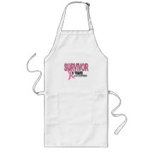 BREAST CANCER SURVIVOR 5 Years & Counting Aprons