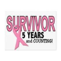 BREAST CANCER SURVIVOR 5 Years & Counting
