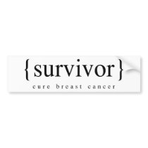 Breast Cancer Survivor Bumper Stickers