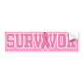 Breast Cancer Survivor Bumper Sticker