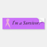 Breast Cancer Survivor Bumper Sticker