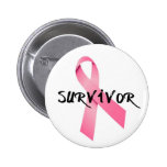Breast Cancer Survivor Button