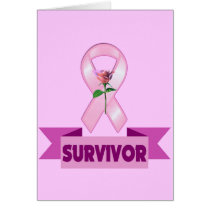 Breast Cancer Survivor Greeting Card