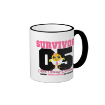 Breast Cancer Survivor Chick 05 Years Mug