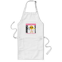 Breast Cancer Survivor Chick Ribbon Aprons