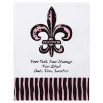 Breast Cancer Survivor Full Color Flyer
