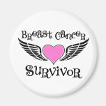 Breast Cancer Survivor Fridge Magnets