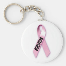 Breast Cancer Survivor Keychain