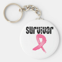 Breast Cancer SURVIVOR Keychain