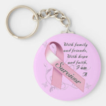 Breast Cancer Survivor Keychains