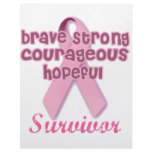 Breast Cancer Survivor Customized Letterhead