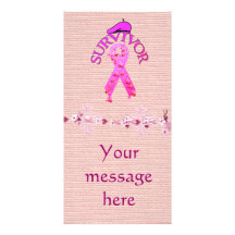 Breast Cancer Survivor Photo Card Template