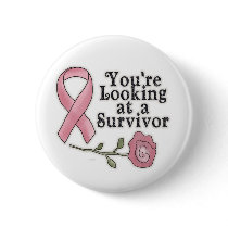 Breast Cancer Survivor Pin