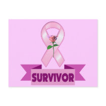Breast Cancer Survivor Post Card