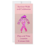 Breast Cancer Survivor rack cards