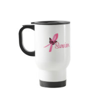 Breast Cancer Survivor Ribbon Coffee Mug