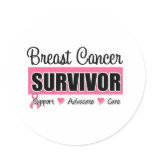 Breast Cancer Survivor Stickers