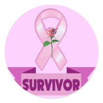 Breast Cancer Survivor Stickers
