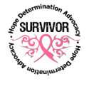 Breast Cancer Survivor Tribal Ribbon t-shirts