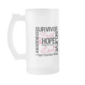 BREAST CANCER Survivors Motto mugs