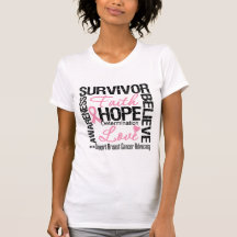 BREAST CANCER Survivors Motto T Shirt