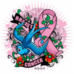 Breast Cancer Swallow Tattoo Photo Cutouts