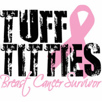 Breast Cancer Tough Titties Photo Sculptures