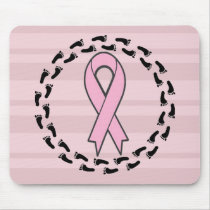 Breast Cancer Walk Mouse Pads