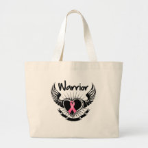 Breast Cancer Warrior Fighter Wings Bags