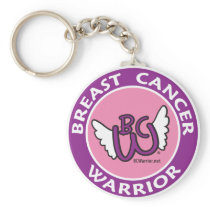 Breast Cancer Warrior Keychain