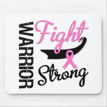 Breast Cancer Warrior Mouse Mats