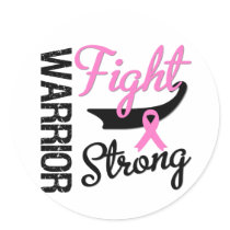 Breast Cancer Warrior Sticker