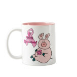 breast cancer will survive pig coffee mugs