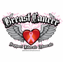 Breast Cancer Wings Acrylic Cut Outs
