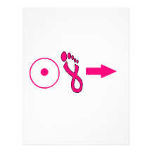 Breast Foot Forward Customized Letterhead