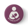 Breast Is Best Icon - Mauve Buttons