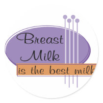 Breast Milk Is The Best Milk Sticker