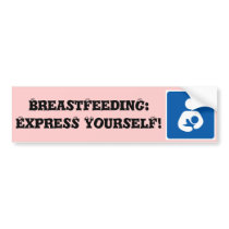 Breastfeeding Bumper Sticker
